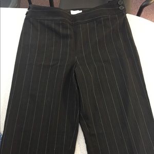 Ann Taylor Loft women’s pants. Pinstriped Size 6.